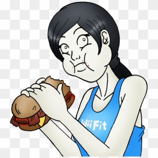 Wii Fit Man Clothing Facial Expression Woman Child - Wii Fit Trainer Sandwich, HD Png Download