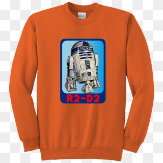 R2d2 Star Wars Youth Crewneck Sweatshirt - Sweatshirt, HD Png Download