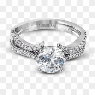 Platinum Engagement Ring - Engagement Ring, HD Png Download