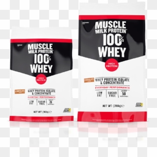 Muslce Milk Protein 100% Whey - Muscle Milk 100% Whey 2000, HD Png Download
