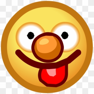 Smiley Emoticon Tongue Clip Art - Club Penguin Emojis Png, Transparent Png