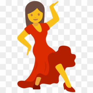 Android Dancer Emoji, HD Png Download