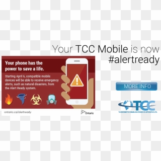 Alert Ready - Mobile Phone, HD Png Download