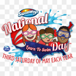 National Learn To Swim Day Logo, HD Png Download