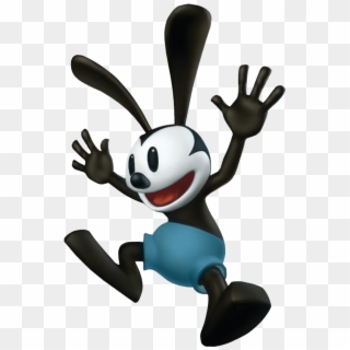 Oswald The Lucky Rabbit Jumping - Mickey Mouse Y Oswald, HD Png Download