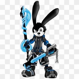 Oswald The Lucky Rabbit Cartoon - Oswald The Lucky Rabbit Art, HD Png Download