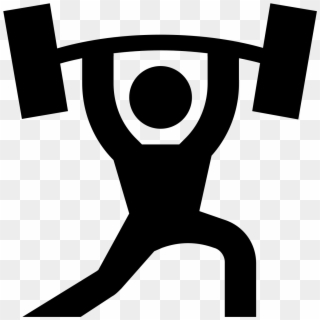 Pictures Of Weightlifting Icon - Weight Lifting Symbol, HD Png Download