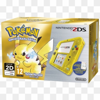 Nintendo 2ds Special Pikachu Edition, HD Png Download