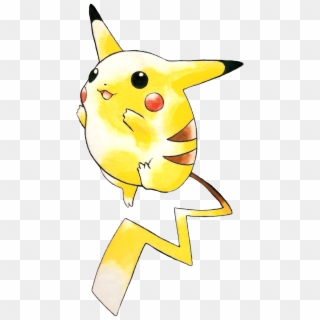 Red Blue Pikachu Art, HD Png Download