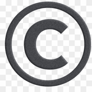 Copyright Logo Png Clipart Background - Grey Copyright Symbol Transparent Background, Png Download