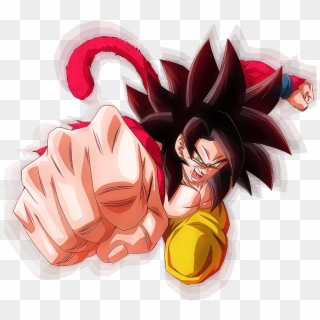 Transparent Super Saiyan 4 Goku Png - Goku Ssj 4 Png, Png Download