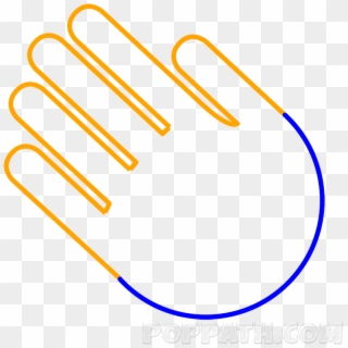 Transparent Clap Png - Clapping Hands Easy Drawing, Png Download