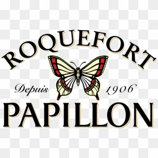 Papillon Roquefort Logo Png Transparent , Png Download - Roquefort Papillon, Png Download
