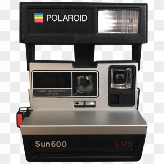 Clip Art Polaroid 600 Land Camera Film - Polaroid Sun 600 Camera Working, HD Png Download