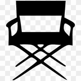 Film Maker, Director, Executive Producer, Chair, Movie - Clip Art Directors Chair, HD Png Download