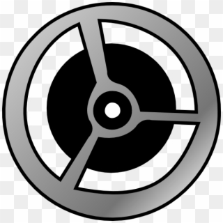 Free Vector Cinema Film Wheel Clip Art - Steering Wheel Clip Art, HD Png Download