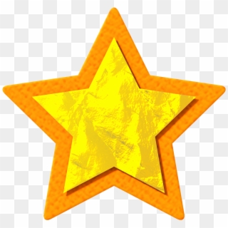 Mario Clipart Yellow Star - Three Star Outline Png, Transparent Png