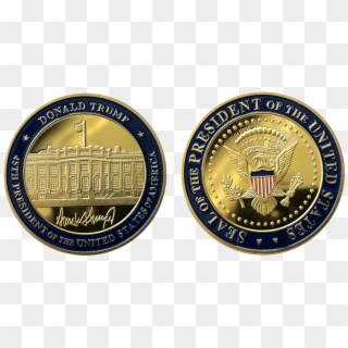 Gold Seal Of The President Of The United States Png, Transparent Png