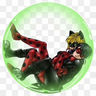 What If Cat Noir Hadn T Popped The Bubble In Ep 2 When - Miraculous Ladybug Fan Art, HD Png Download