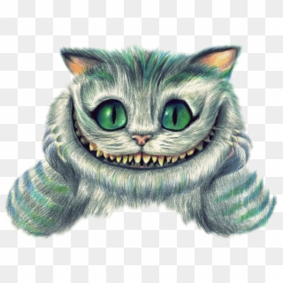 Mad Hatter Cheshire Cat , Png Download - Cat From Mad Hatter, Transparent Png