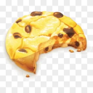 Chocolate Chip Cookies Bitten Png, Transparent Png