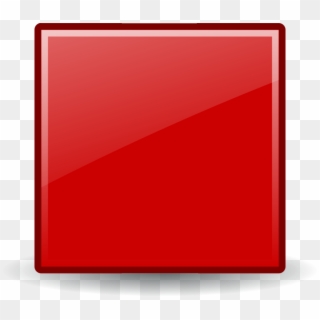 Square,angle,red - Push Button Square Icon, HD Png Download