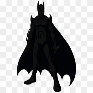 Two-face Artist Drawing Green Lantern - Big Black Bat, HD Png Download