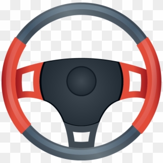 Steering Wheel Car - Cartoon Car Steering Wheel, HD Png Download