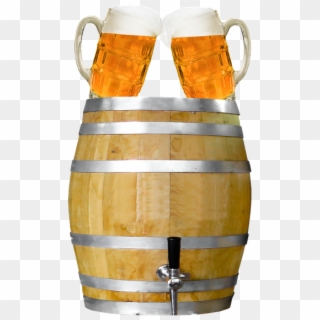 Drink, Beer, Beer Mug, Barrel, Beer Keg, Party, Abut - Beer Mugs Cheers Png, Transparent Png