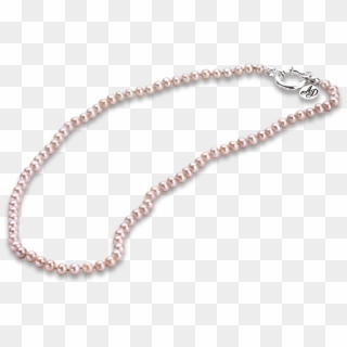 Pink Pearl Necklace Png Clip Art Transparent - Necklace, Png Download