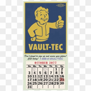 Fallout 4 Calendar, HD Png Download
