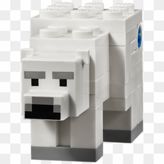 Lego Minecraft Polar Bear, HD Png Download