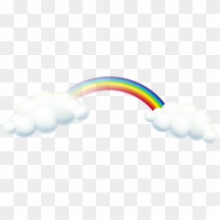 Rainbow And Clouds Png Clip Art Image - Png Clipart Clouds Png, Transparent Png