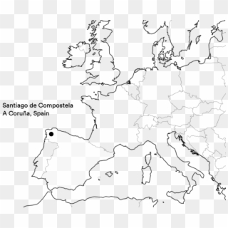 Graphic Vector Map Europe Map Of Europe With Spain Highlighted Hd Png Download 6018x5028 3113845 Pngfind