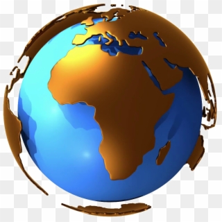 Earth Chroma Key Globe World - Earth Globe Transparent Png, Png Download