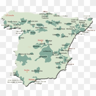 Spainmap2 - Torres Wines Of Spain, HD Png Download