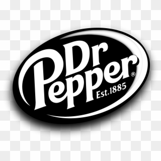 Dr Pepper Logo Black And White, HD Png Download