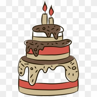 Birthday Cake Clip Art - Birthday Cake, HD Png Download