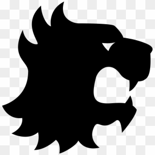 The Logo Is Of A Stylized Lion Head - Lannister Lion Head Png, Transparent Png