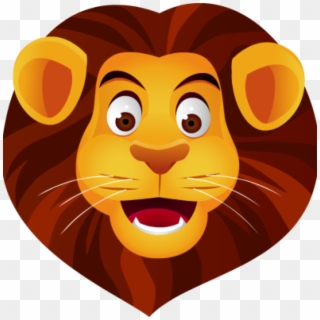Free Clip Art Lion - Lion Face Clipart, HD Png Download