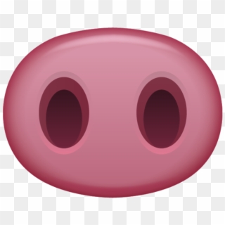 Download Pig Nose Emoji - Pig Nose Emoji Transparent, HD Png Download