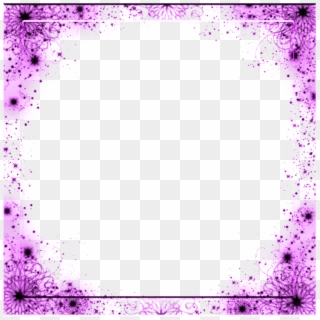 Transparent Sparkle Border Png - Purple Borders And Frames, Png Download