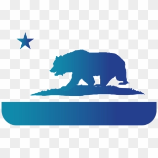 Transparent California Silhouette Png - California Flag Png, Png Download