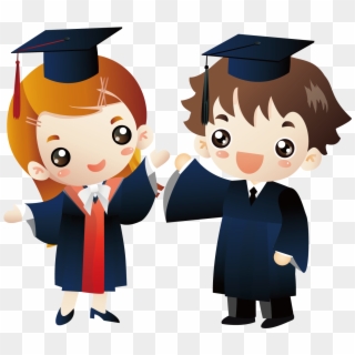 Cute Graduation Cartoon, HD Png Download