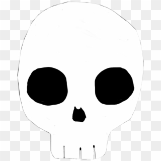 #skull #bones #head #dead #rock #punk #brain #skeleton - Skull, HD Png Download