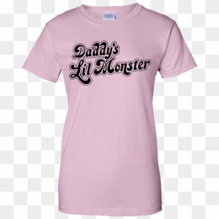 Daddy S Lil Monster Harley Quinn Shirt - Daddy's Lil Monster Png, Transparent Png