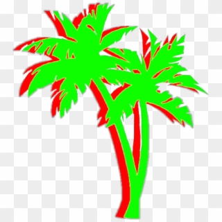 #coqueiro #tumblr - Vaporwave Palm Trees Png, Transparent Png