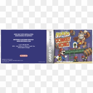 Mario Vs Donkey Kong Instruction Booklet Gameboy Advance, HD Png Download