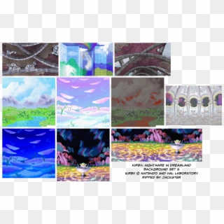 Backgrounds - Kirby Nightmare In Dreamland Backgrounds, HD Png Download