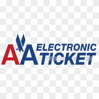 Aa Electronic Ticket Logo Png Transparent - American Airlines, Png Download